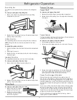 Предварительный просмотр 11 страницы Dacor DYF42BIWS Use And Care Manual