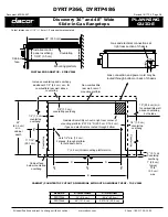 Предварительный просмотр 3 страницы Dacor DYRTP366 Planning Manual