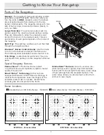 Предварительный просмотр 6 страницы Dacor DYRTP366 Use And Care Manual