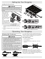 Предварительный просмотр 8 страницы Dacor DYRTP366 Use And Care Manual