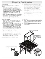 Предварительный просмотр 10 страницы Dacor DYRTP366 Use And Care Manual