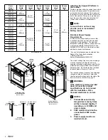 Предварительный просмотр 4 страницы Dacor ECS127SBK Installation Instructions Manual