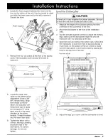 Предварительный просмотр 11 страницы Dacor EDW24S Installation Instructions Manual