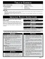 Preview for 2 page of Dacor EF24LWCZ2SS Installation Instructions Manual