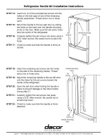 Preview for 4 page of Dacor EF36BNDFSS Installation Instructions