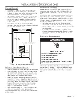 Preview for 5 page of Dacor EF36BNNF Series Installation Instructions Manual