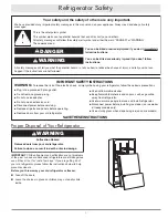 Preview for 3 page of Dacor EF36BNNF Series Use And Care Manual