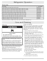 Preview for 12 page of Dacor EF36BNNF Series Use And Care Manual