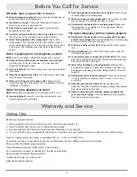 Preview for 16 page of Dacor EF36BNNF Series Use And Care Manual