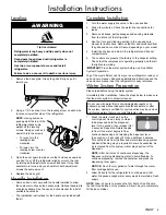 Preview for 11 page of Dacor EF36IWF Installation Instructions Manual