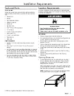 Предварительный просмотр 5 страницы Dacor EF36LNBSS Installation Instructions Manual