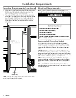 Предварительный просмотр 6 страницы Dacor EF36LNBSS Installation Instructions Manual