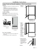 Предварительный просмотр 19 страницы Dacor EF36LNBSS Installation Instructions Manual