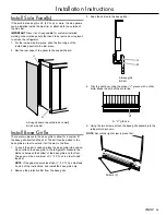 Предварительный просмотр 21 страницы Dacor EF36LNBSS Installation Instructions Manual