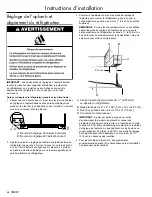 Предварительный просмотр 40 страницы Dacor EF36LNBSS Installation Instructions Manual