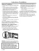 Предварительный просмотр 44 страницы Dacor EF36LNBSS Installation Instructions Manual