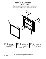 Preview for 13 page of Dacor EF36LNFSSPA Parts List