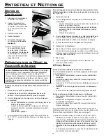 Preview for 38 page of Dacor , EF36RNF Use And Care Manual