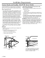 Предварительный просмотр 12 страницы Dacor EF42DBSS Installation Instructions Manual