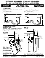 Preview for 3 page of Dacor EF42DBSS Planning Manual