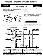 Preview for 4 page of Dacor EF42DBSS Planning Manual