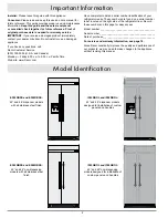 Preview for 4 page of Dacor EF42DBSS Use And Care Manual