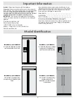 Предварительный просмотр 4 страницы Dacor EF48DBSS Use And Care Manual