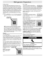 Предварительный просмотр 9 страницы Dacor EF48DBSS Use And Care Manual