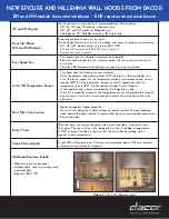 Preview for 1 page of Dacor EH EH3618SCH Specifications