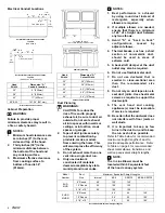 Предварительный просмотр 4 страницы Dacor EHD3018 Installation Instructions Manual