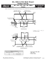 Предварительный просмотр 3 страницы Dacor EHR3012 Planning Manual