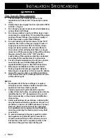 Preview for 8 page of Dacor EOG52 Installation Instructions Manual