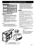 Preview for 9 page of Dacor EOG52 Installation Instructions Manual