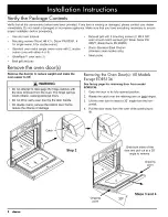 Предварительный просмотр 10 страницы Dacor EOR series Installation Instructions Manual