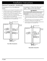 Предварительный просмотр 12 страницы Dacor EOR series Installation Instructions Manual