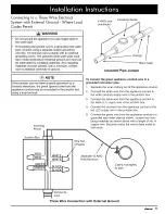 Предварительный просмотр 13 страницы Dacor EOR series Installation Instructions Manual