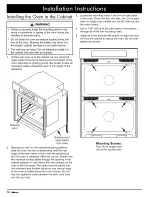 Предварительный просмотр 14 страницы Dacor EOR series Installation Instructions Manual