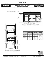 Предварительный просмотр 2 страницы Dacor EOR series Planning Manual