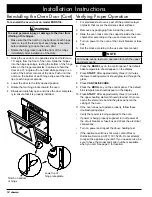 Предварительный просмотр 16 страницы Dacor EORD227S Installation Instructions Manual