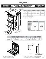 Предварительный просмотр 3 страницы Dacor EORS127 Planning Manual