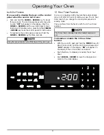 Предварительный просмотр 13 страницы Dacor EORS136 Use And Care Manual