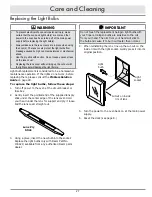 Предварительный просмотр 29 страницы Dacor EORS136 Use And Care Manual