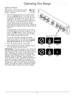 Preview for 11 page of Dacor Epicure 36-inch Use And Care Manual