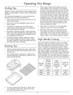 Preview for 15 page of Dacor Epicure 36-inch Use And Care Manual