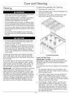 Preview for 16 page of Dacor Epicure 36-inch Use And Care Manual