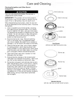 Preview for 17 page of Dacor Epicure 36-inch Use And Care Manual