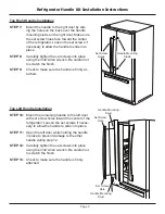 Предварительный просмотр 3 страницы Dacor Epicure EF36BNFSS Installation Instructions