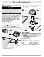 Preview for 8 page of Dacor EPICURE EH30 Use And Care Manual