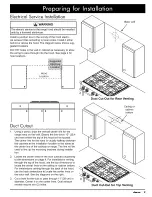 Preview for 11 page of Dacor EPICURE EHR30 Installation Instructions Manual