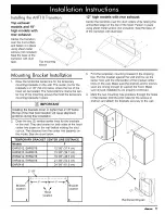 Preview for 13 page of Dacor EPICURE EHR30 Installation Instructions Manual